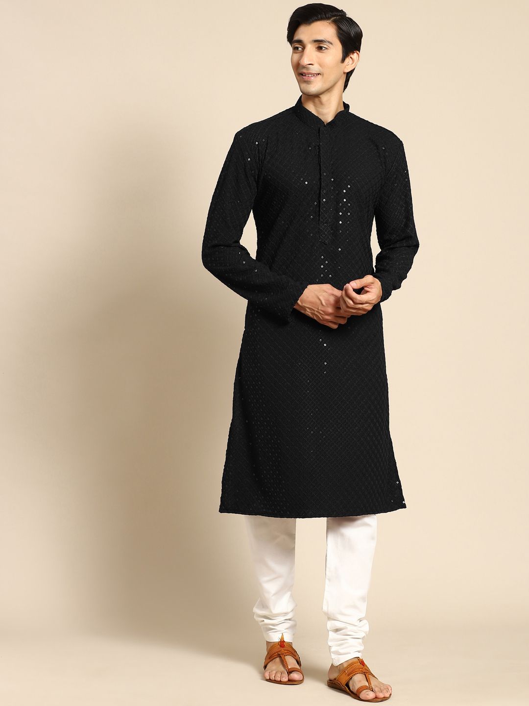 Discover more than 160 black kurta with black pants - in.eteachers