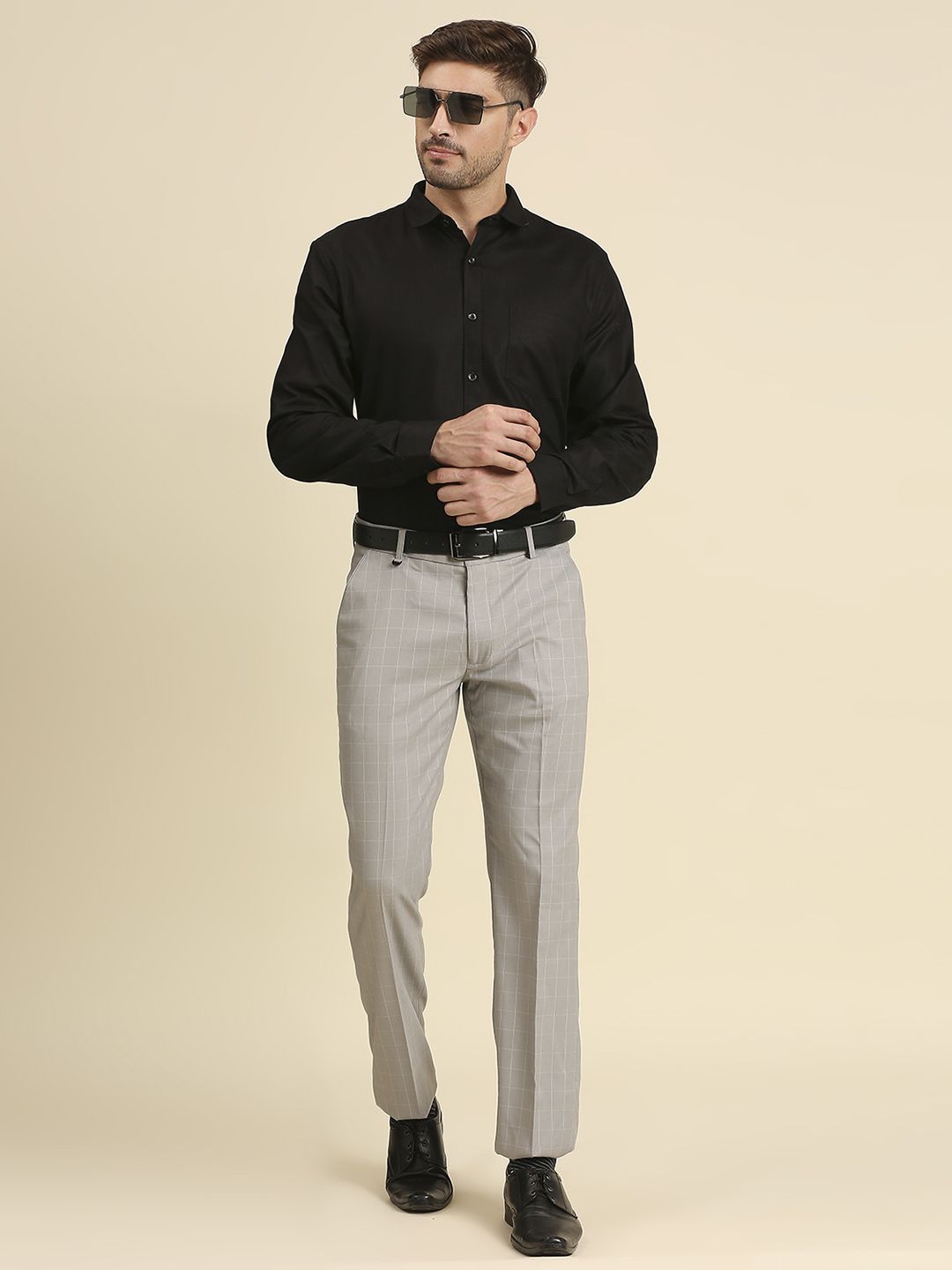 Buy Black Formal Shirt for Men Online in India  JAPs Premium Urbanwear  Color Black SizeShirt S
