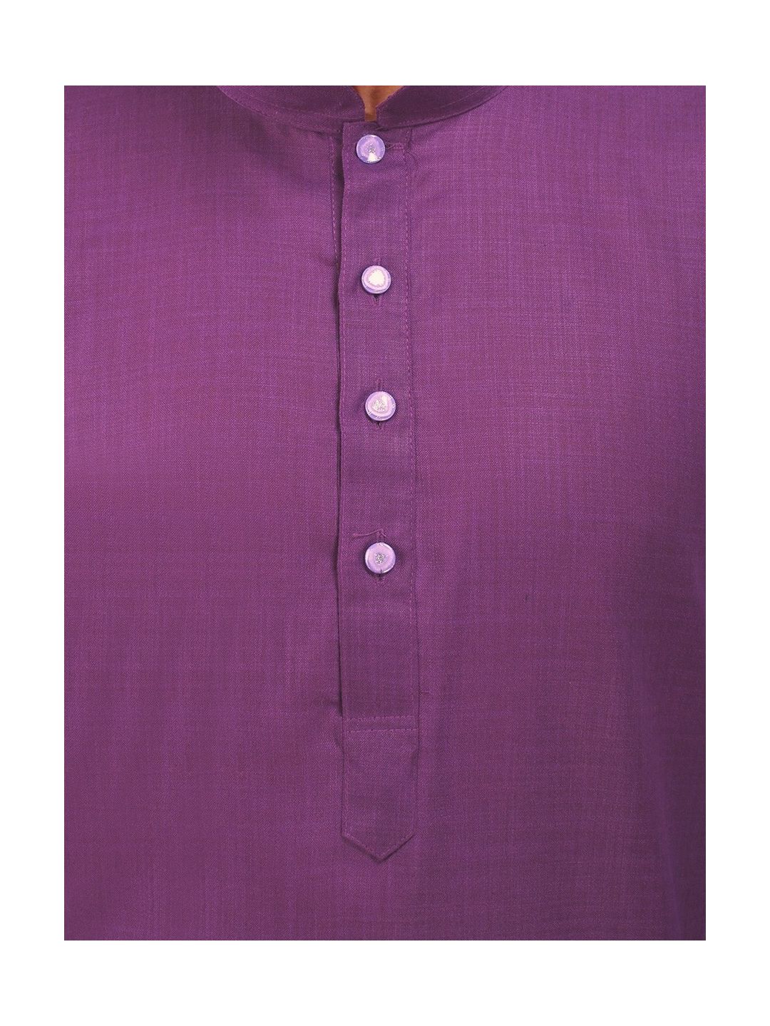 Light Purple Tussar Cotton Long Kurta