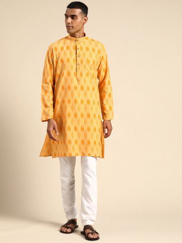 Buy online Blue Cotton Warli Print Kurta from top wear for Men by Rg  Designers for 999 at 56 off  2023 Limeroadcom